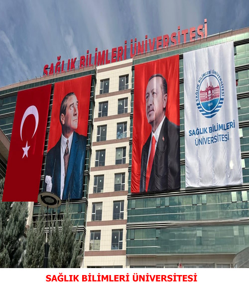 Sağlık Bilimleri Üniversitesi Otomatik Motorlu Bayrak Poster Sistemi